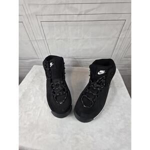 Size 8.5 - Nike City Classic Mid Black White Sneaker Boots
